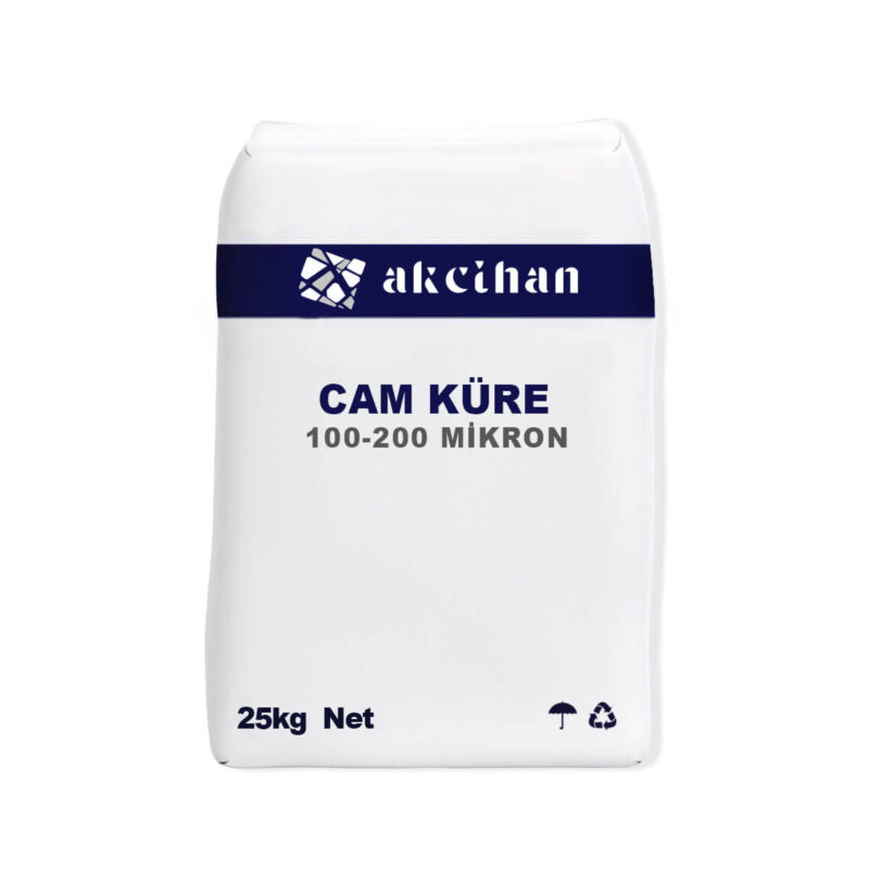 Cam küre 100-200 mikron kumlama kumu
