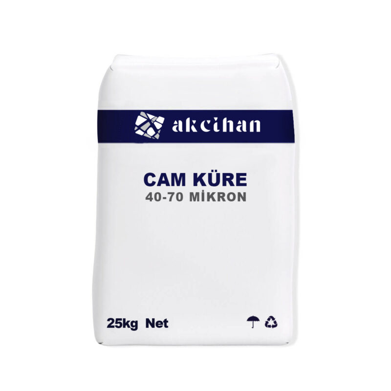 Cam küre 40-70 mikron kumlama kumu