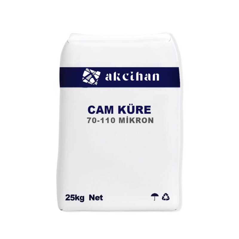 Cam küre 70-110 mikron kumlama kumu