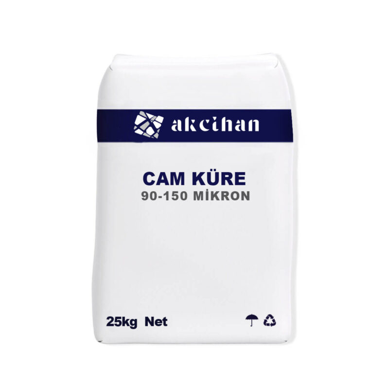 Cam küre 90-150 mikron kumlama kumu